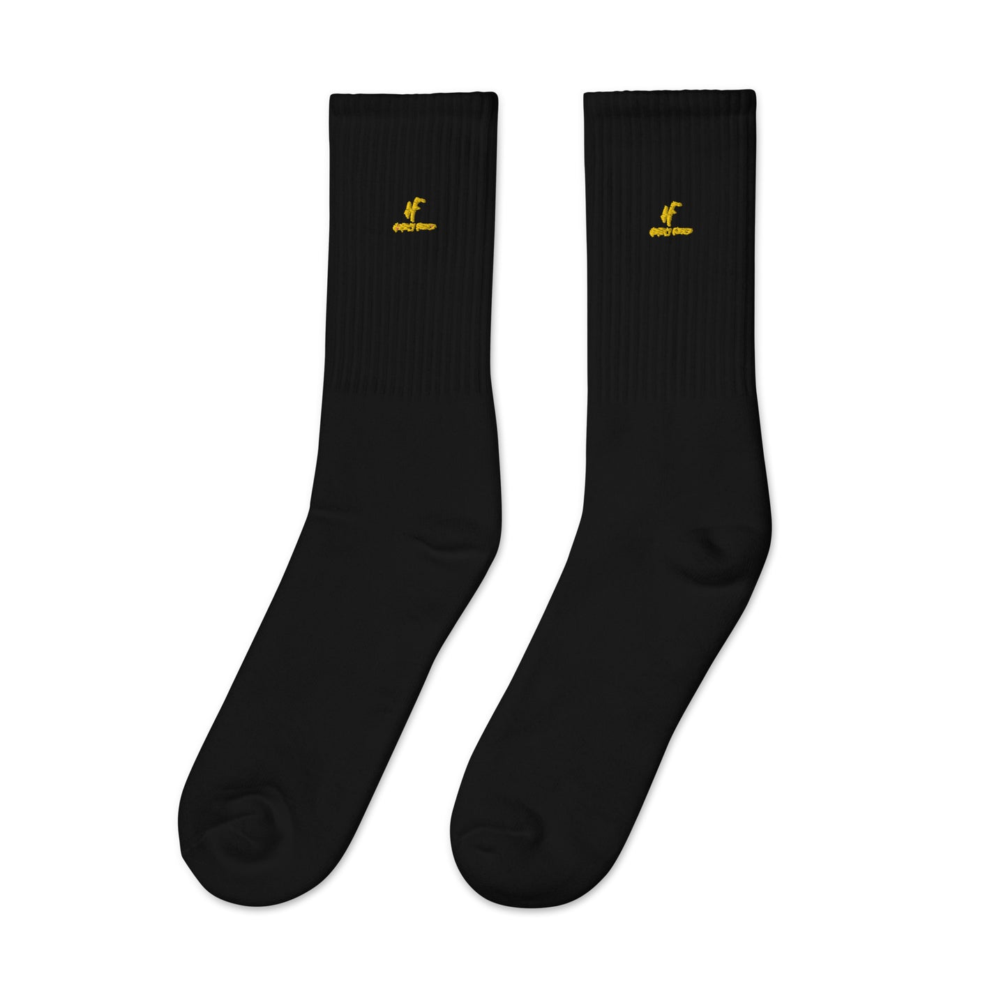 Embroidered Crew Socks