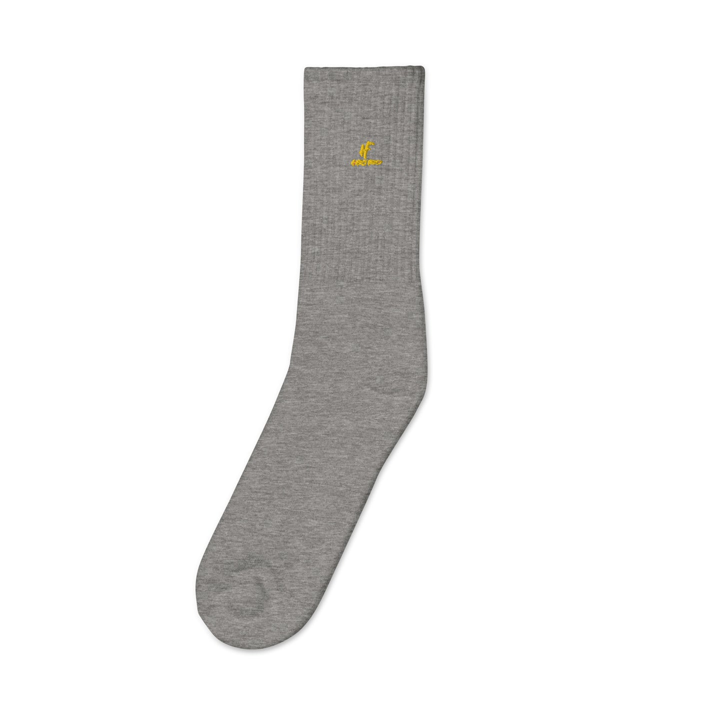 Embroidered Crew Socks