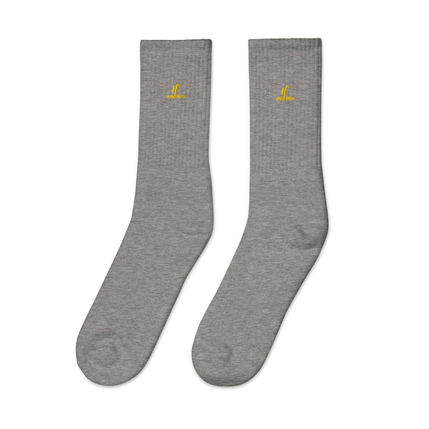 Embroidered Crew Socks