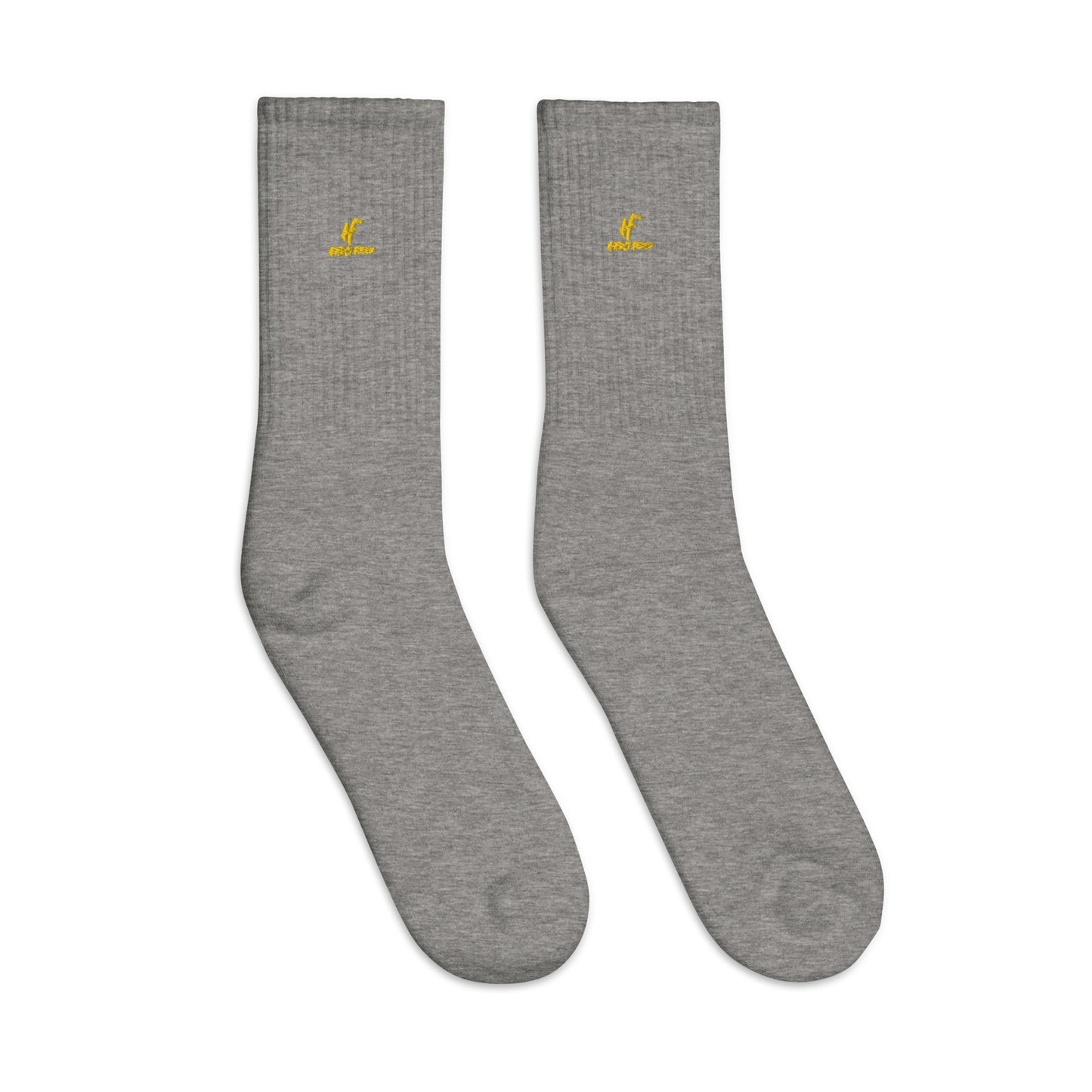 Embroidered Crew Socks