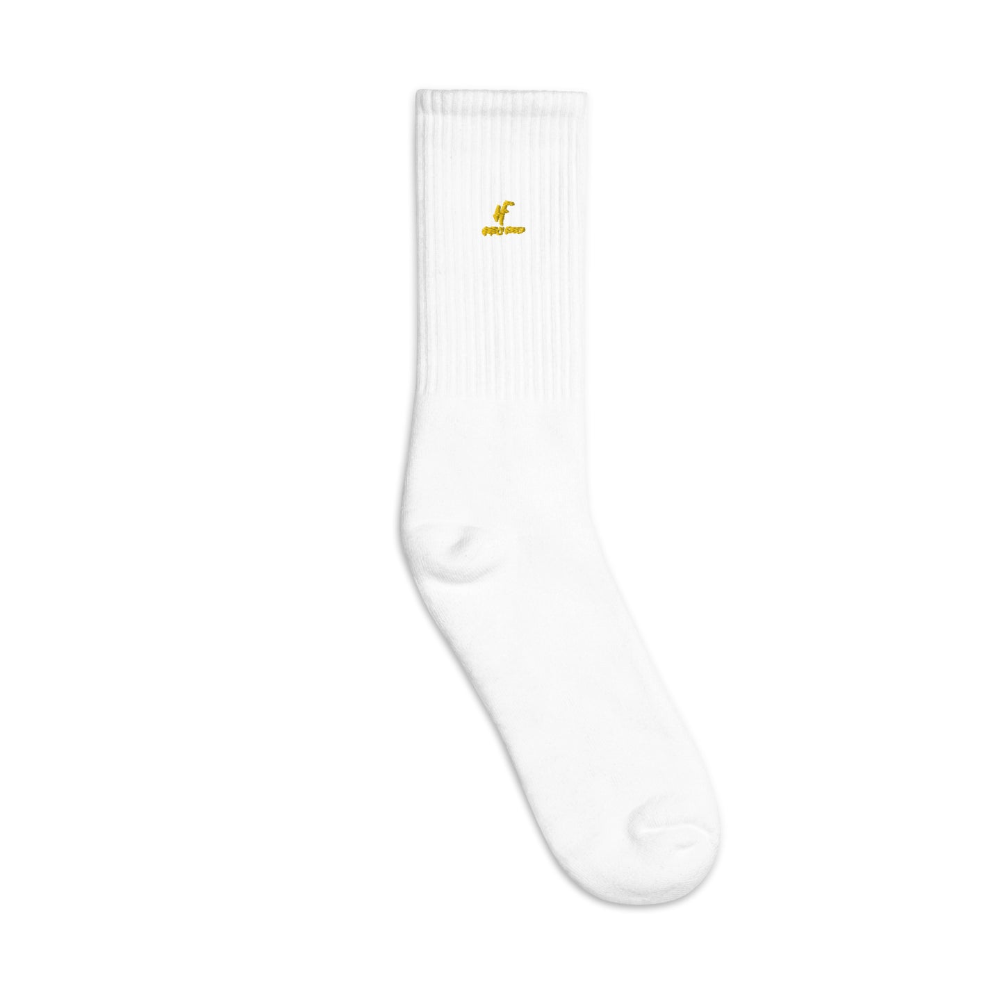 Embroidered Crew Socks